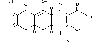 Sancycline (6-Demethyl-6-deoxytetracycline, GS 2147, CAS Number: 808-26-4)